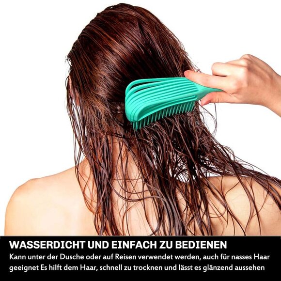 Pack Hair Detangler Brush for Afro America/African Hair Textured a to 4c Kinky W - Picture 6 of 6